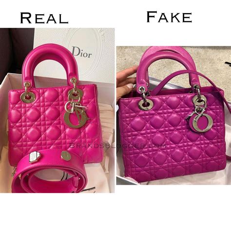 dior fake vs real bag